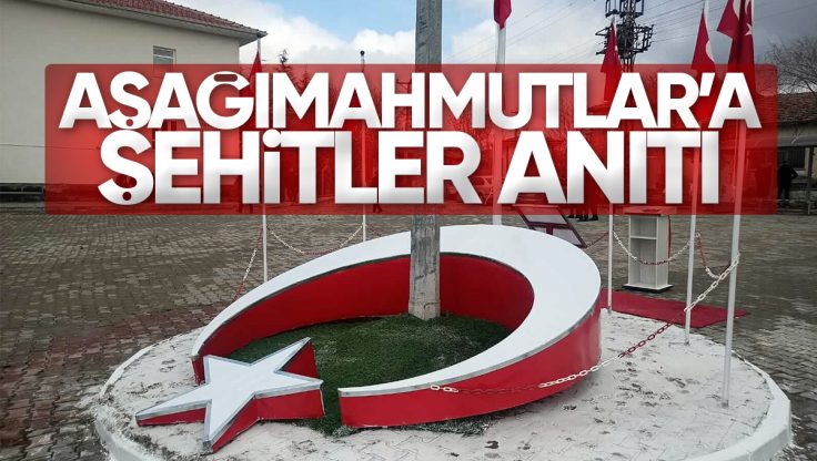 Kırıkkale Aşağımahmutlar Mahallesi’nde Şehitler Anıtı Açıldı