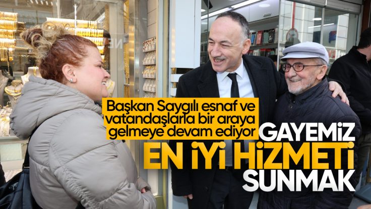Kırıkkale Belediye Başkanı Mehmet Saygılı, Esnaf ve Vatandaşlarla Bir Araya Gelmeye Devam Ediyor