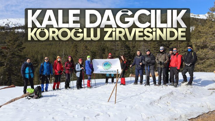 Kale Dağcılık ve Doğa Sporları Kulübü, 2400 Rakımlı Köroğlu Dağları Zirvesinde