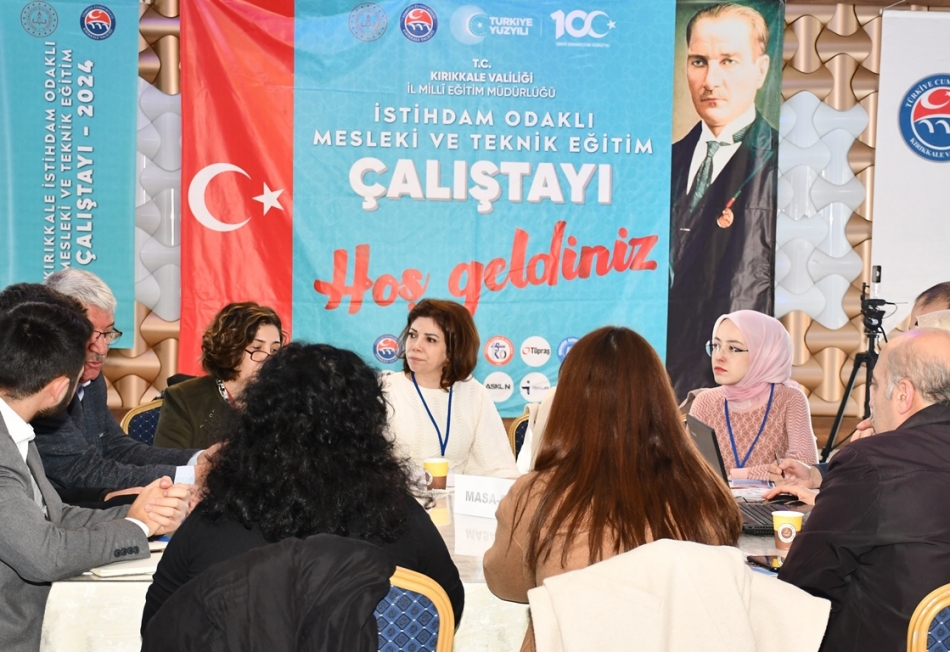kirikkale-mem-calistay-4 Kırıkkale Milli Eğitim Müdürü Rıza Aydın; 'Amacımız, gençlerimizi ihtiyaç duyulan alanlarda yetiştirmektir'