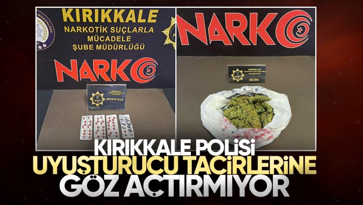 Kırıkkale’de Polis Ekiplerinden Uyuşturucu Tacirlerine Büyük Operasyon