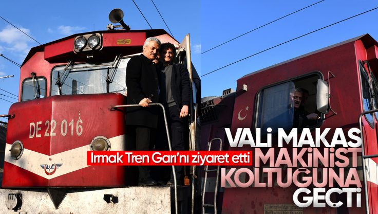 Kırıkkale Valisi Mehmet Makas Irmak Tren Garı’nı Ziyaret Etti