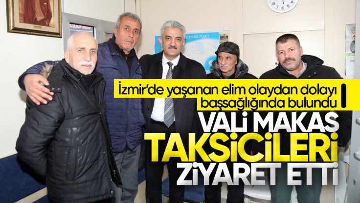Kırıkkale Valisi Mehmet Makas Taksicileri Ziyaret Etti