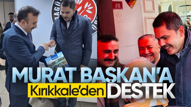 AK Parti İBB Adayı Murat Kurum’a Kırıkkale’den Destek