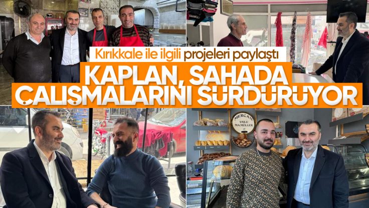Mustafa Kaplan Vatandaşlarla Bir Araya Gelerek Kırıkkale İle İlgili Projeleri Paylaştı