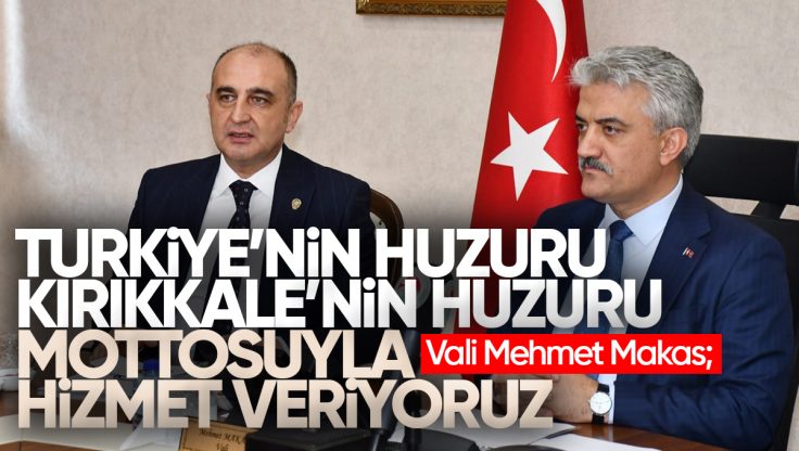 Kırıkkale Valisi Mehmet Makas, ‘Genel Güvenlik ve Asayiş’ Konularında Açıklamalarda Bulundu