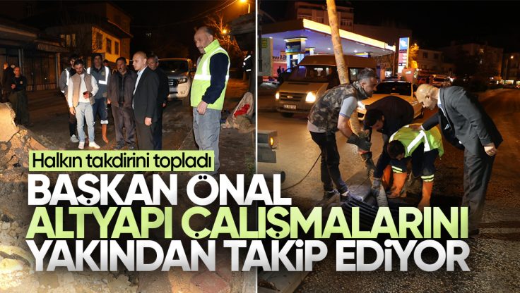 Kırıkkale Belediye Başkanı Ahmet Önal, Altyapı Çalışmalarını Yakından Takip Ediyor