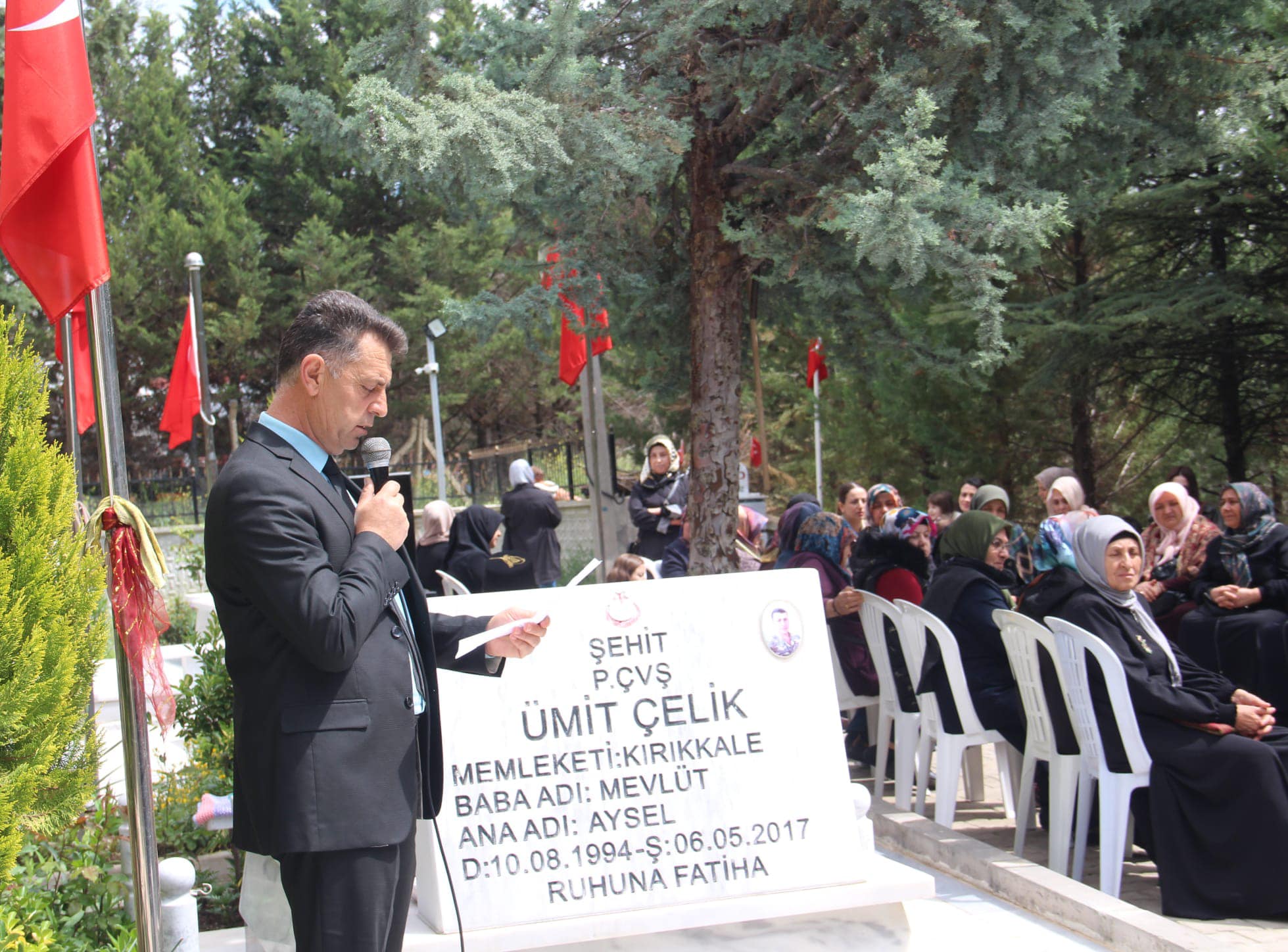 sehit-umit-celik-2 Kırıkkale'li Şehit Piyade Çavuş Ümit Çelik Dualarla Anıldı