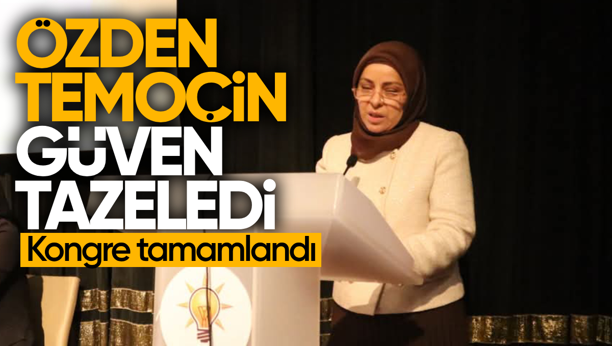 AK Parti Kırıkkale Kadın Kolları 7. Olağan Kongresi Yapıldı: Özden Temoçin Güven Tazeledi