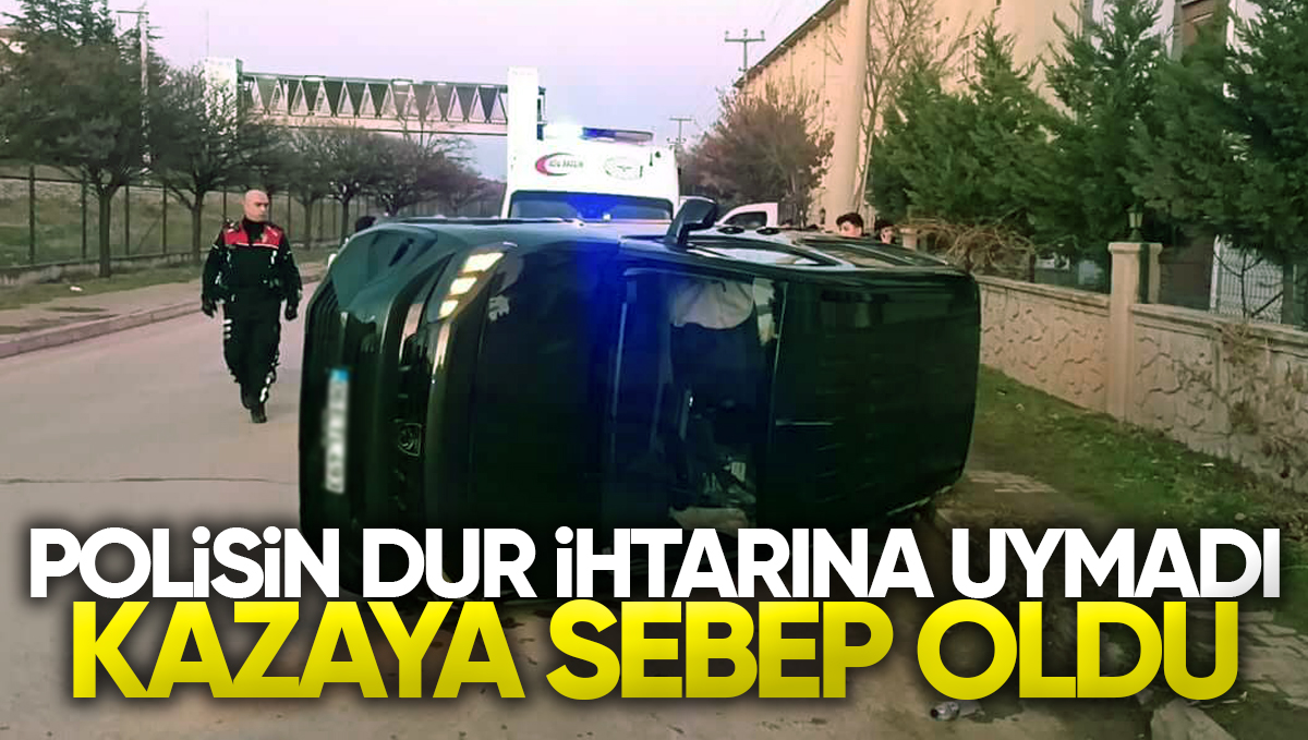 Kırıkkale’de Nefes Kesen Kovalamaca: Kaçan Minibüs Kazaya Yol Açtı