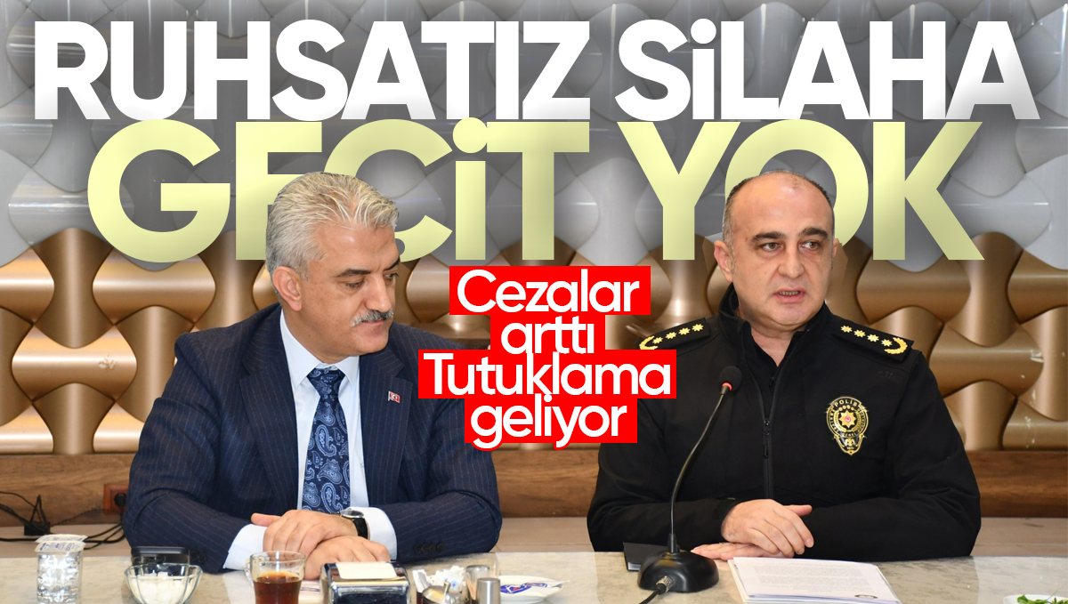 Kırıkkale’de Ruhsatsız Silaha Geçit Yok: Cezalar Arttı, Tutuklama Geliyor!
