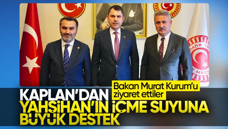 AK Parti Kırıkkale Milletvekili Kaplan’dan Yahşihan’ın İçme Suyu Projesine Büyük Destek