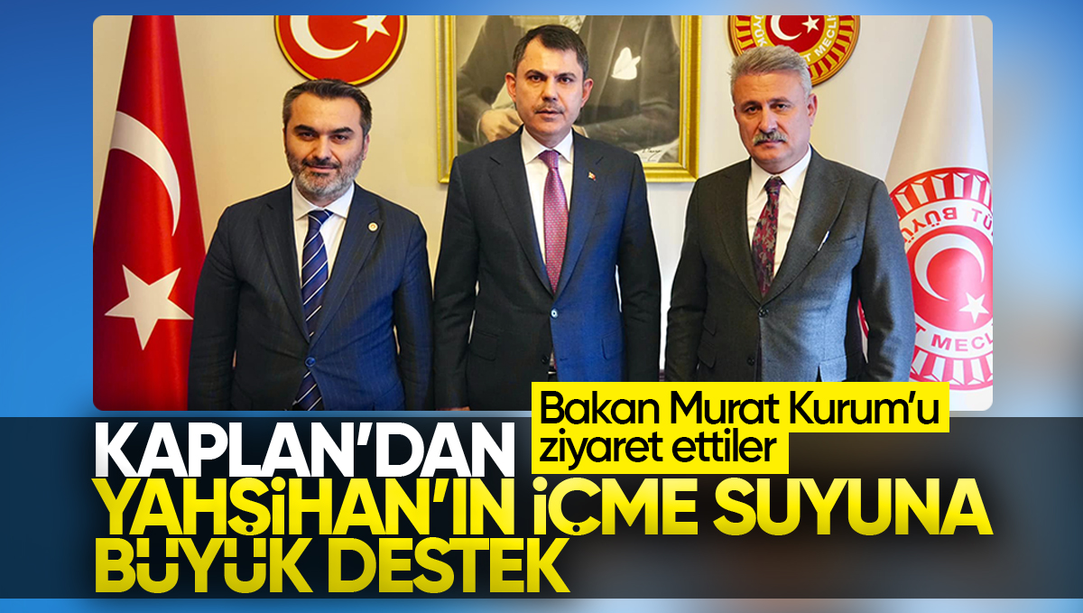 AK Parti Kırıkkale Milletvekili Kaplan’dan Yahşihan’ın İçme Suyu Projesine Büyük Destek