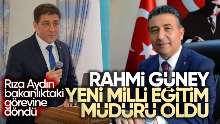 Kırıkkale İl Milli Eğitim Müdürü Değişti: Rahmi Güney Atandı