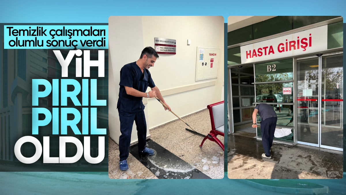 Kırıkkale Yüksek İhtisas Hastanesi’nde Hijyen Çalışmalarıyla Örnek Hizmet