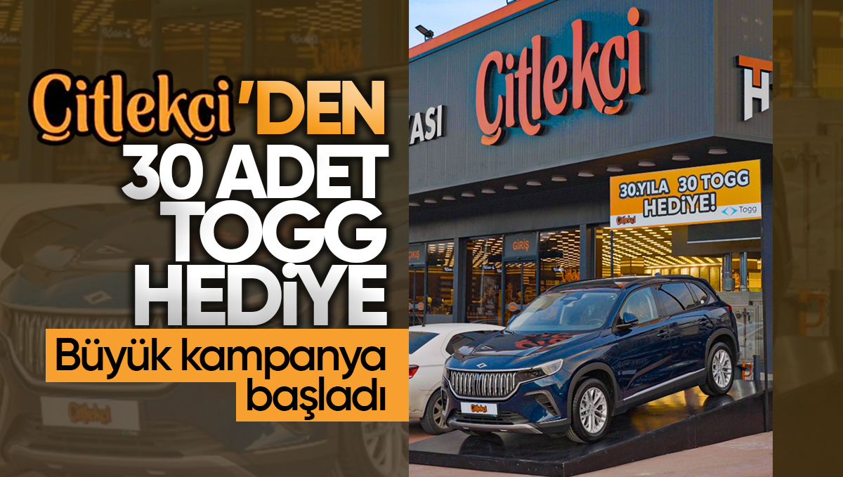 Kırıkkale’de Şubesi Var! Kuruyemiş Firması Çitlekçi’den Büyük Kampanya: 30 TOGG Hediye Edilecek