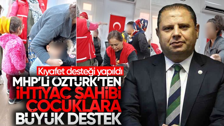 Halil Öztürk’ten Kırıkkale’de İhtiyaç Sahibi Çocuklara Büyük Destek