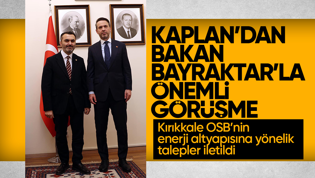 AK Parti Kırıkkale Milletvekili Mustafa Kaplan’dan Kırıkkale OSB’nin Enerji Sorunlarına Çözüm İçin Bakanlıkta Önemli Görüşme