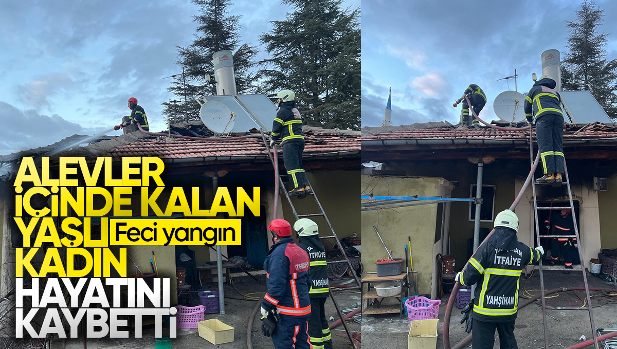 Kırıkkale’de Ev Yangını: Bir Kadın Hayatını Kaybetti