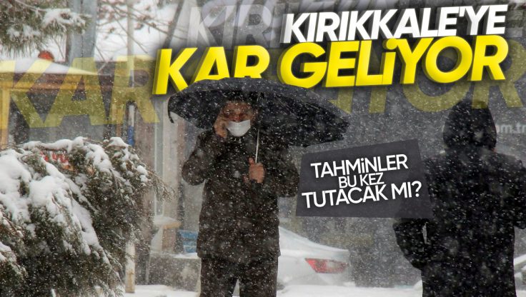 Meteoroloji Harita Paylaştı, Sibirya Soğukları Geri Dönüyor: Kırıkkale’ye Kar Geliyor
