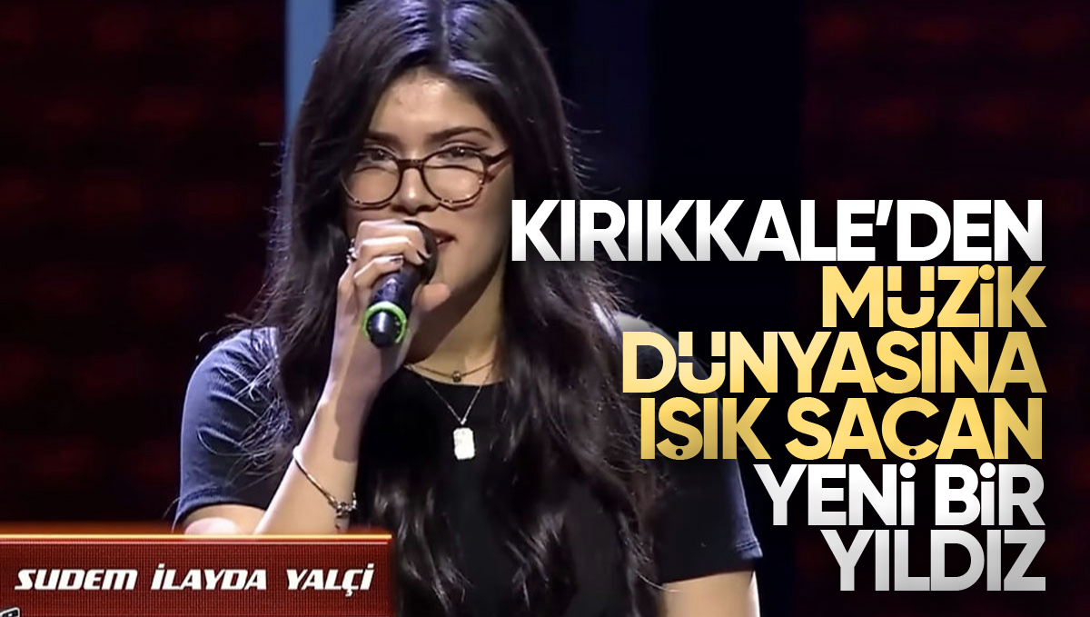 Kırıkkale’li Genç Yetenek Sudem İlayda Yalçi ‘O Ses Türkiye’ Sahnesinde Fırtına Estirdi