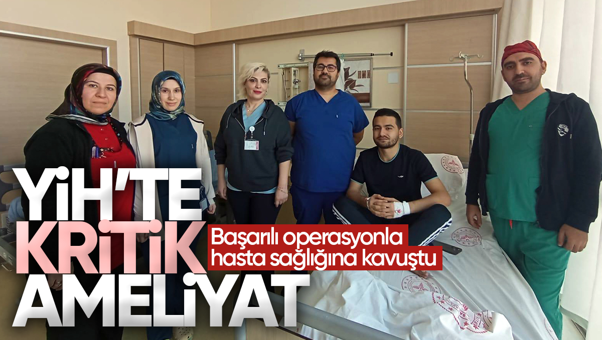 Kırıkkale Yüksek İhtisas Hastanesi’nde Başarılı ETS Ameliyatı!