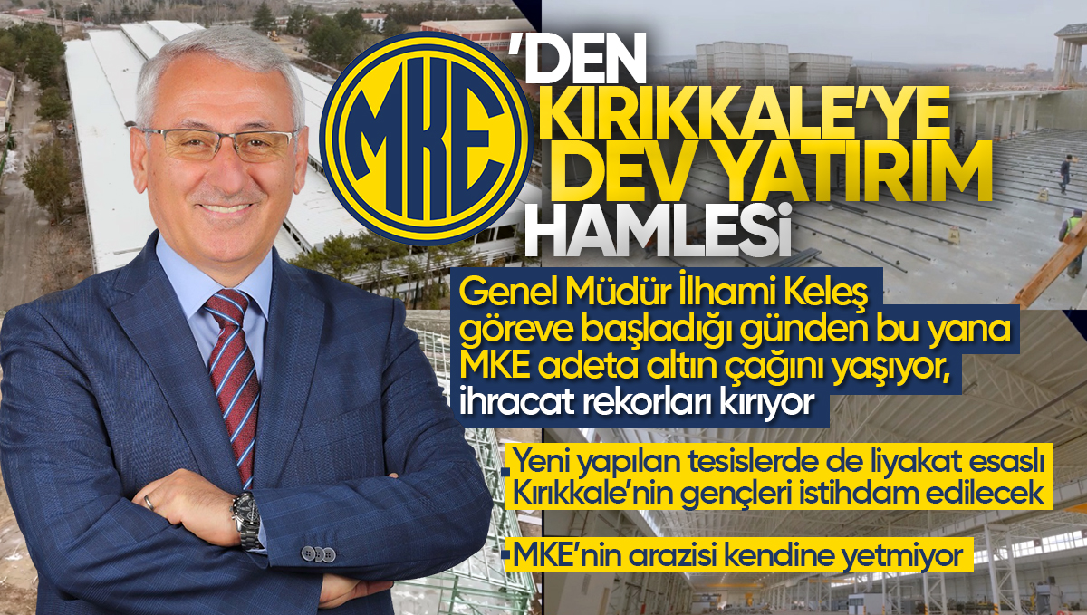 MKE Tarafından Kırıkkale Tarihinin En Büyük Yatırımları Yapılıyor