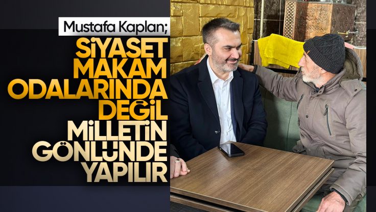 AK Parti Milletvekili Mustafa Kaplan, Kırıkkaleli Hemşehrileriyle Çay Sohbetinde Buluştu
