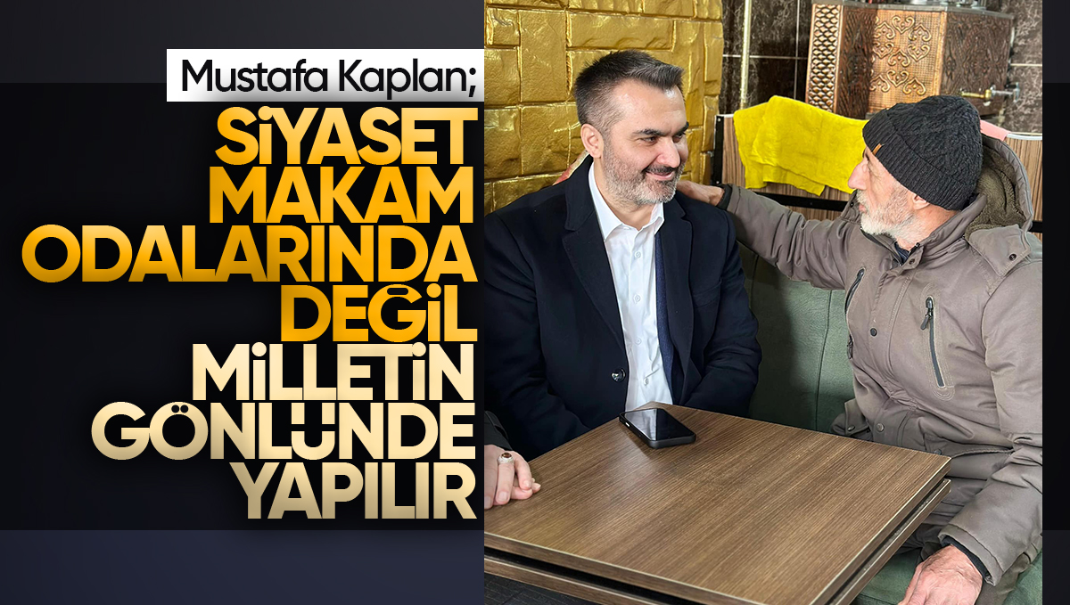 AK Parti Milletvekili Mustafa Kaplan, Kırıkkaleli Hemşehrileriyle Çay Sohbetinde Buluştu