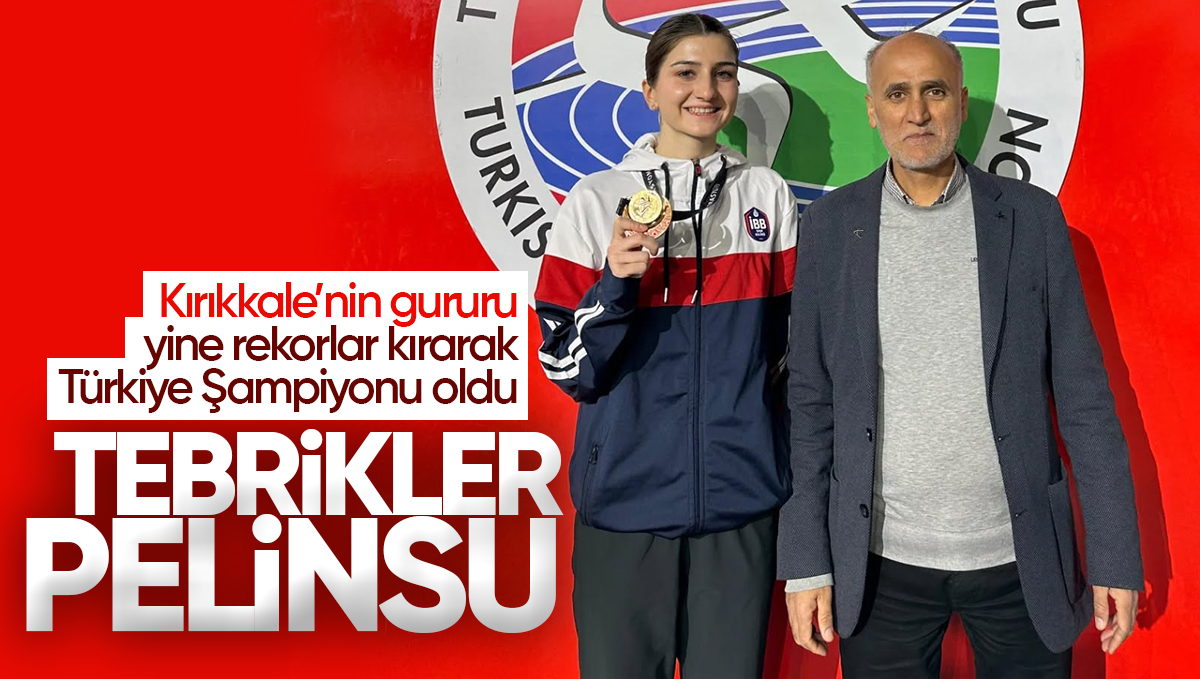 Kırıkkale’nin Gururu Pelinsu Şahin’den Çifte Madalya! Türkiye Şampiyonası’nda Büyük Başarı
