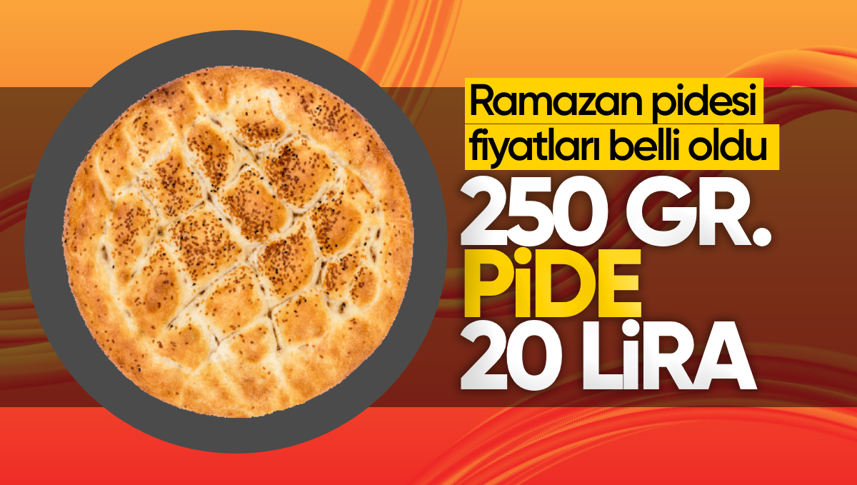 Ramazan Pidesinin 2025 Yılı Fiyatı Belirlendi