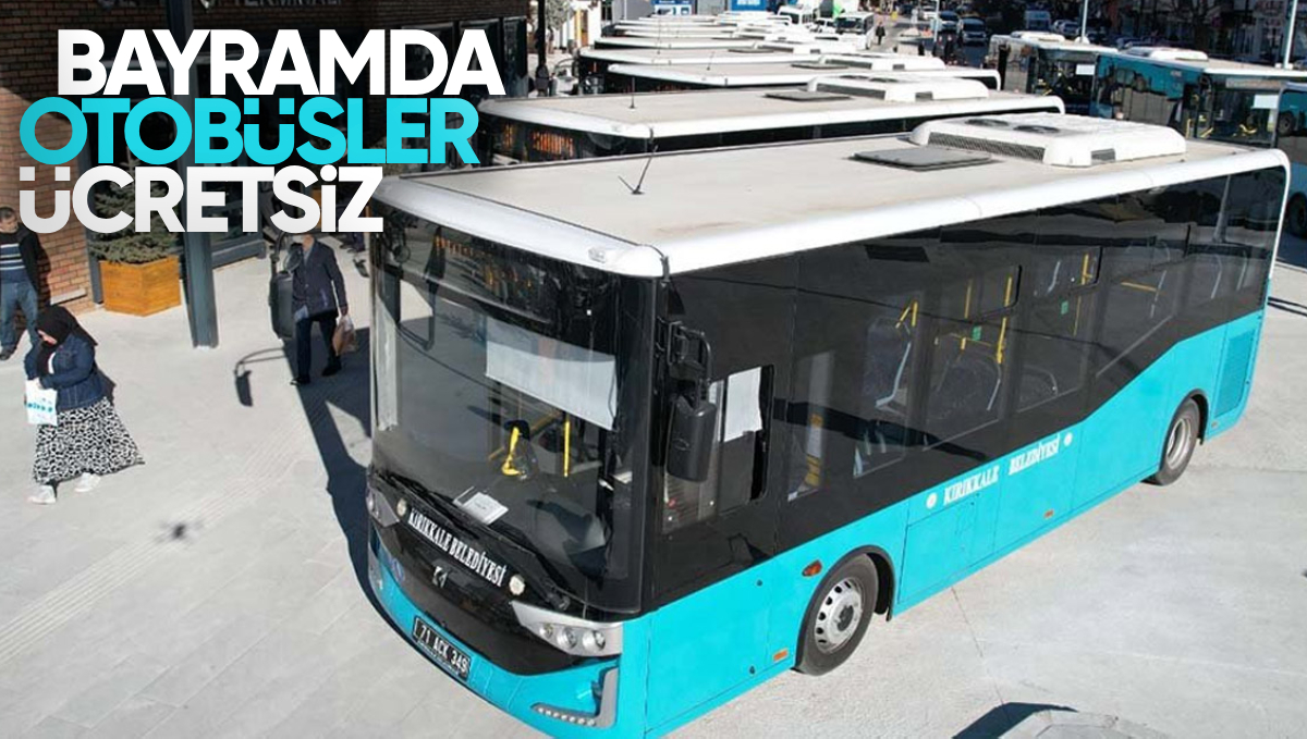 Kırıkkale’de Ramazan Bayramı’nda Toplu Taşıma Ücretsiz!