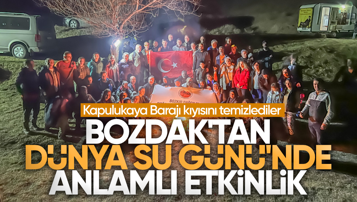 Kırıkkale Bozkır Dağcılık’tan Dünya Su Günü’nde Anlamlı Temizlik