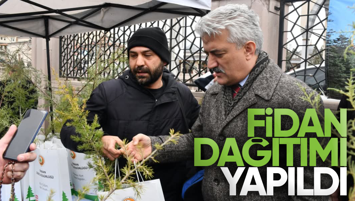 Kırıkkale’de Dünya Ormancılık Günü’nde Fidan Dağıtımı Yapıldı