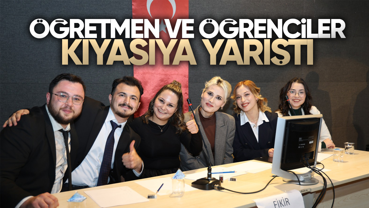 Kırıkkale’de Öğrenciler ve Öğretmenler Bilgi Yarışmasında Yarıştı