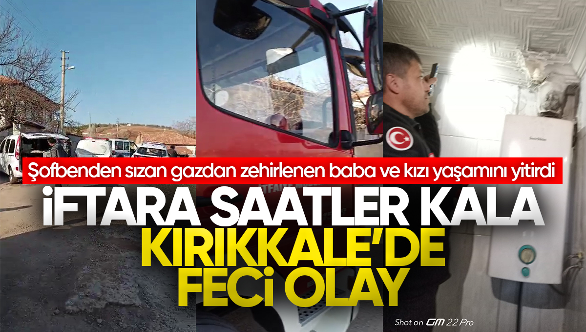 Kırıkkale’de Şofben Faciası: Baba ve Kız Hayatını Kaybetti