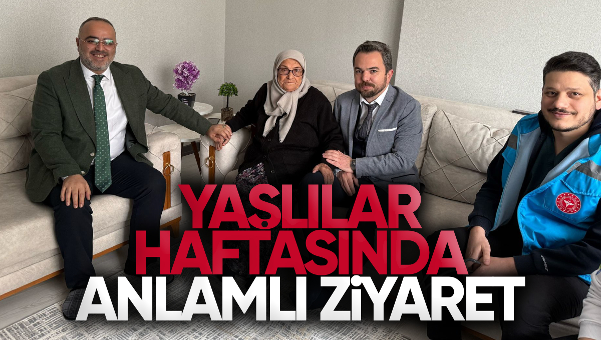 Kırıkkale’de Yaşlılar Haftası Kapsamında Anlamlı Ziyaret
