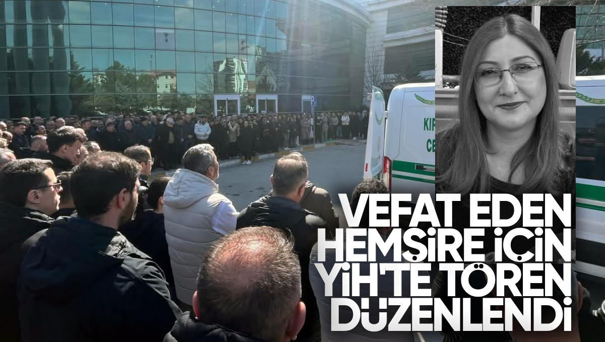 Kırıkkale Yüksek İhtisas Hastanesi’nde Hemşire Funda Kantekin Velioğlu İçin Veda Töreni Düzenlendi