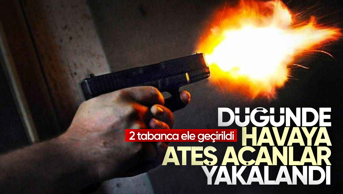 Kırıkkale’de Düğünde Havaya Ateş Açan 2 Şüpheliye Yasal İşlem