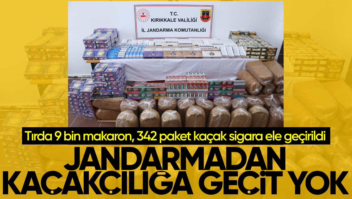 Kırıkkale Jandarmasından Kaçakçılara Darbe: Yüklü Miktarda Kaçak Ürün Ele Geçirildi