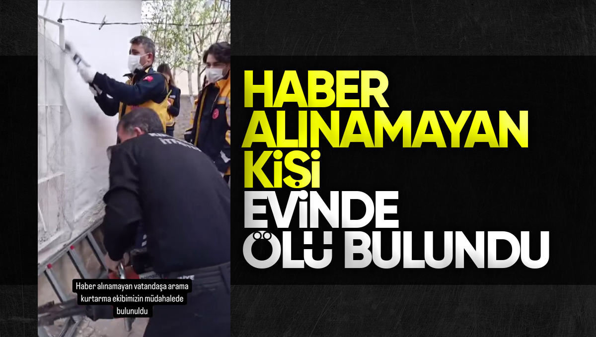 Kırıkkale’de Haber Alınamayan Kişi Evinde Ölü Bulundu
