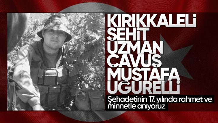 Kırıkkale, Şehit Uzman Çavuş Mustafa Uğurelli’yi Rahmet ve Minnetle Anıyor