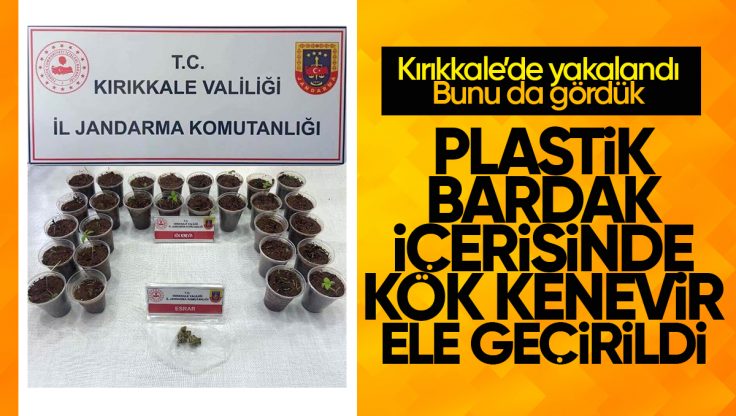 Kırıkkale’de Yol Kontrolünde Uyuşturucu Operasyonu: Bardak Bardak Kenevir Ele Geçirildi