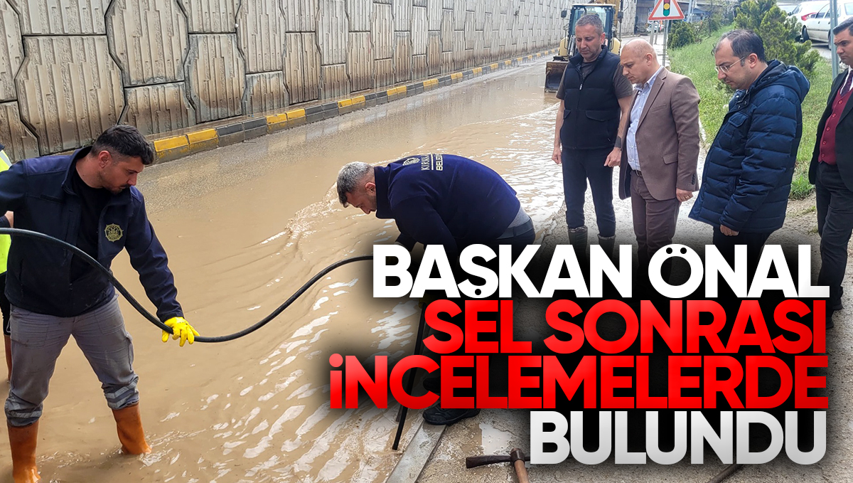 Kırıkkale Belediye Başkanı Ahmet Önal, Sel Sonrası Sahada İncelemelerde Bulundu