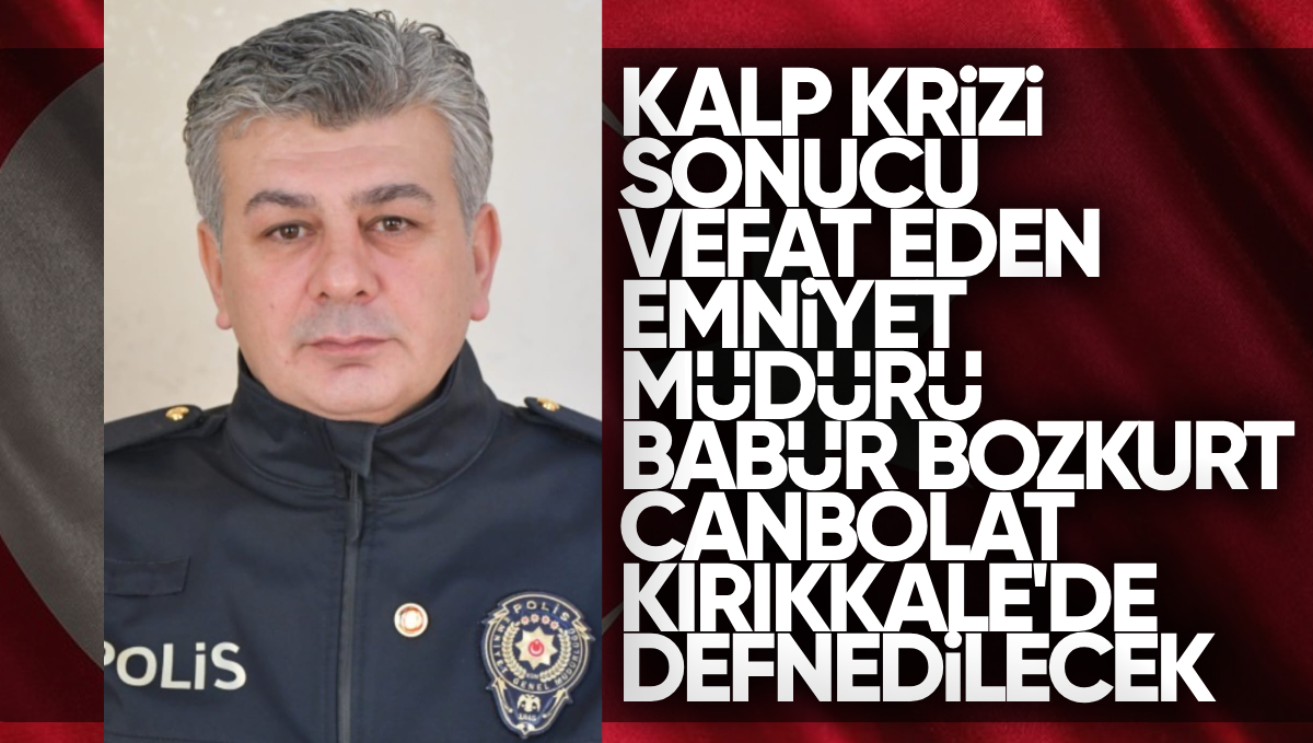 Emniyet Müdürü Kalp Krizi Sonucu Hayatını Kaybetti, Cenazesi Kırıkkale’de Son Yolculuğuna Uğurlanacak