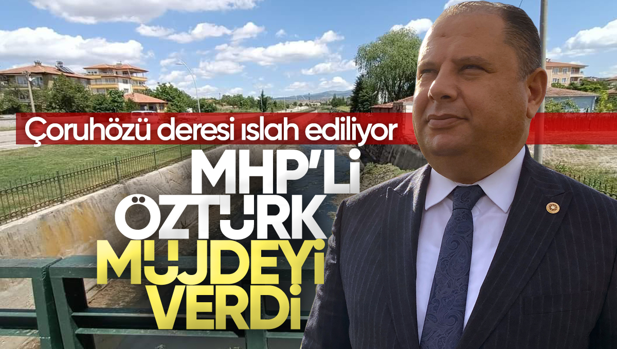 Halil Öztürk Müjdeyi Verdi: Kırıkkale Çoruhözü Deresi Islah Ediliyor!