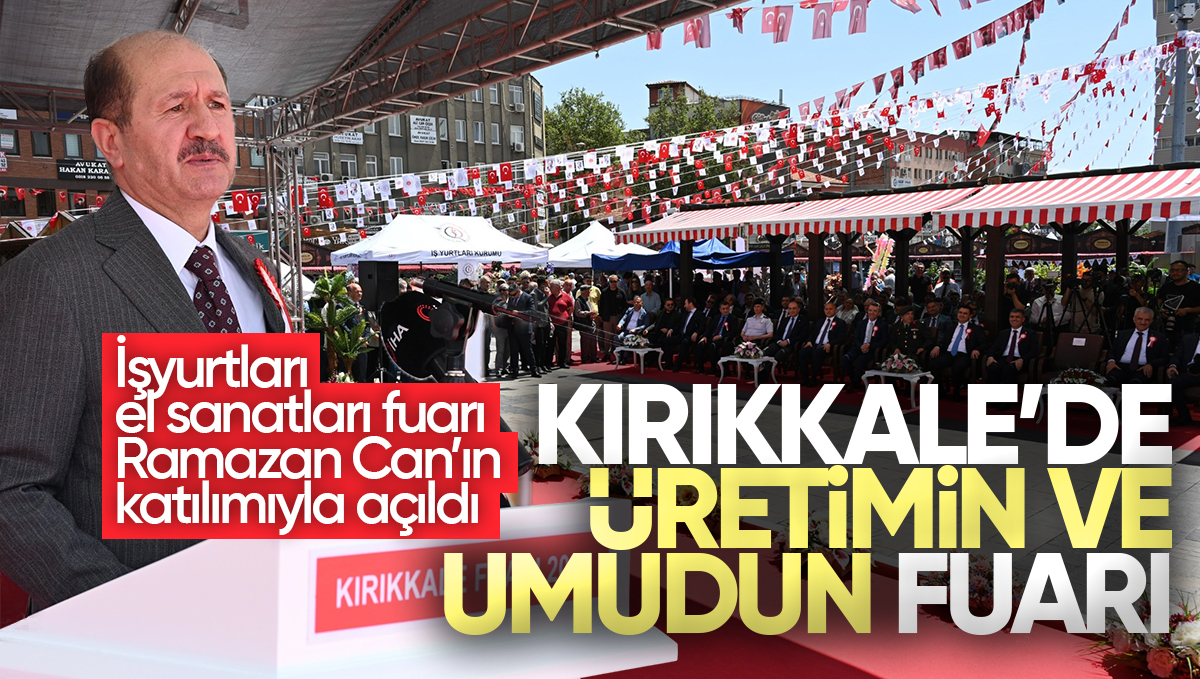 Kırıkkale’de Üretimin ve Umudun Fuarı: İşyurtları El Sanatları Sergisi Açıldı