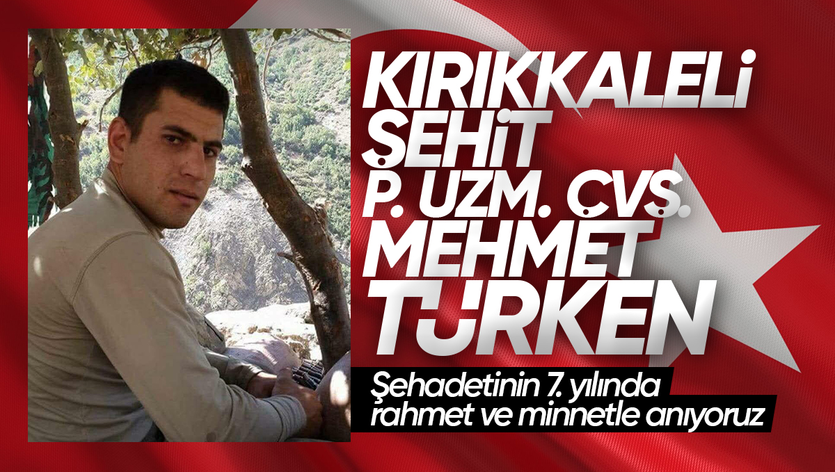 Kırıkkale’li Şehit Piyade Uzman Çavuş Mehmet Türken Kabri Başında Dualarla Anıldı