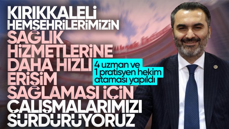 Mustafa Kaplan’dan Kırıkkale’ye Doktor Müjdesi