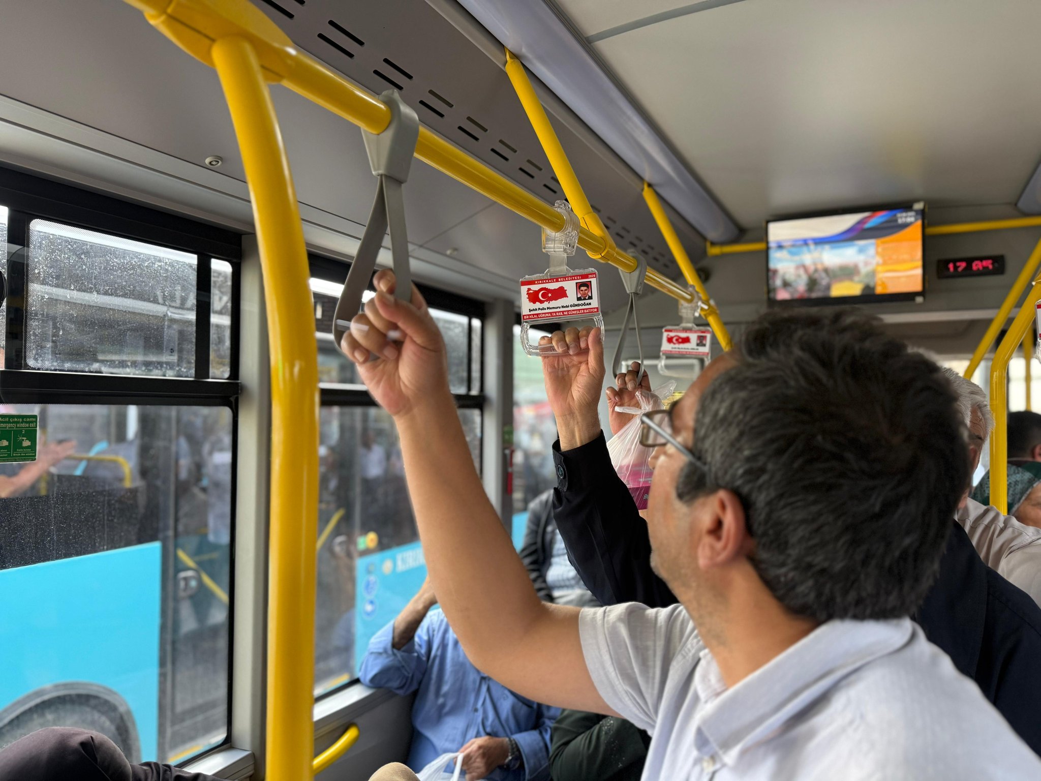 Kırıkkale'de Belediye Otobüslerine Şehitlerin İsimleri Yerleştirildi 3 20250609 123410